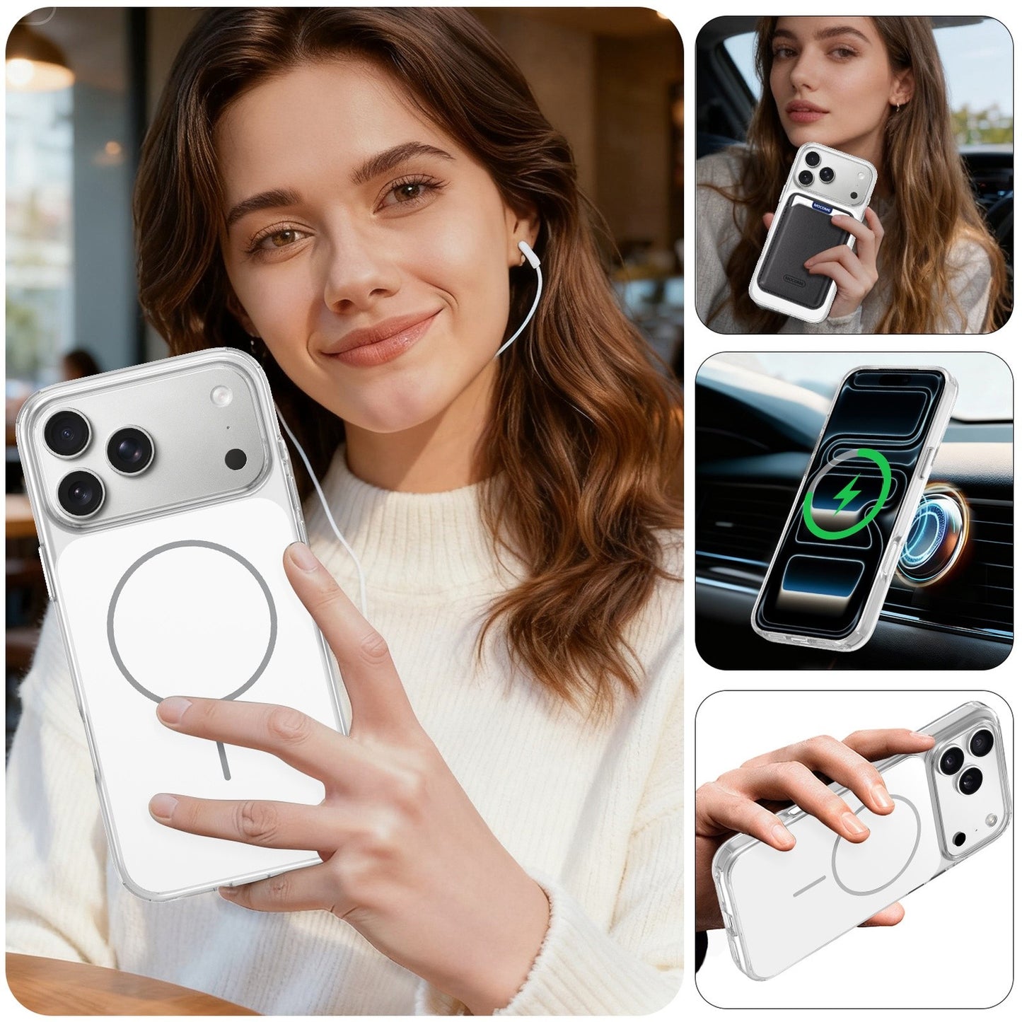 Vantix MagShield Magnetic Case — iPhone 15 Pro, 16 & 17 Series