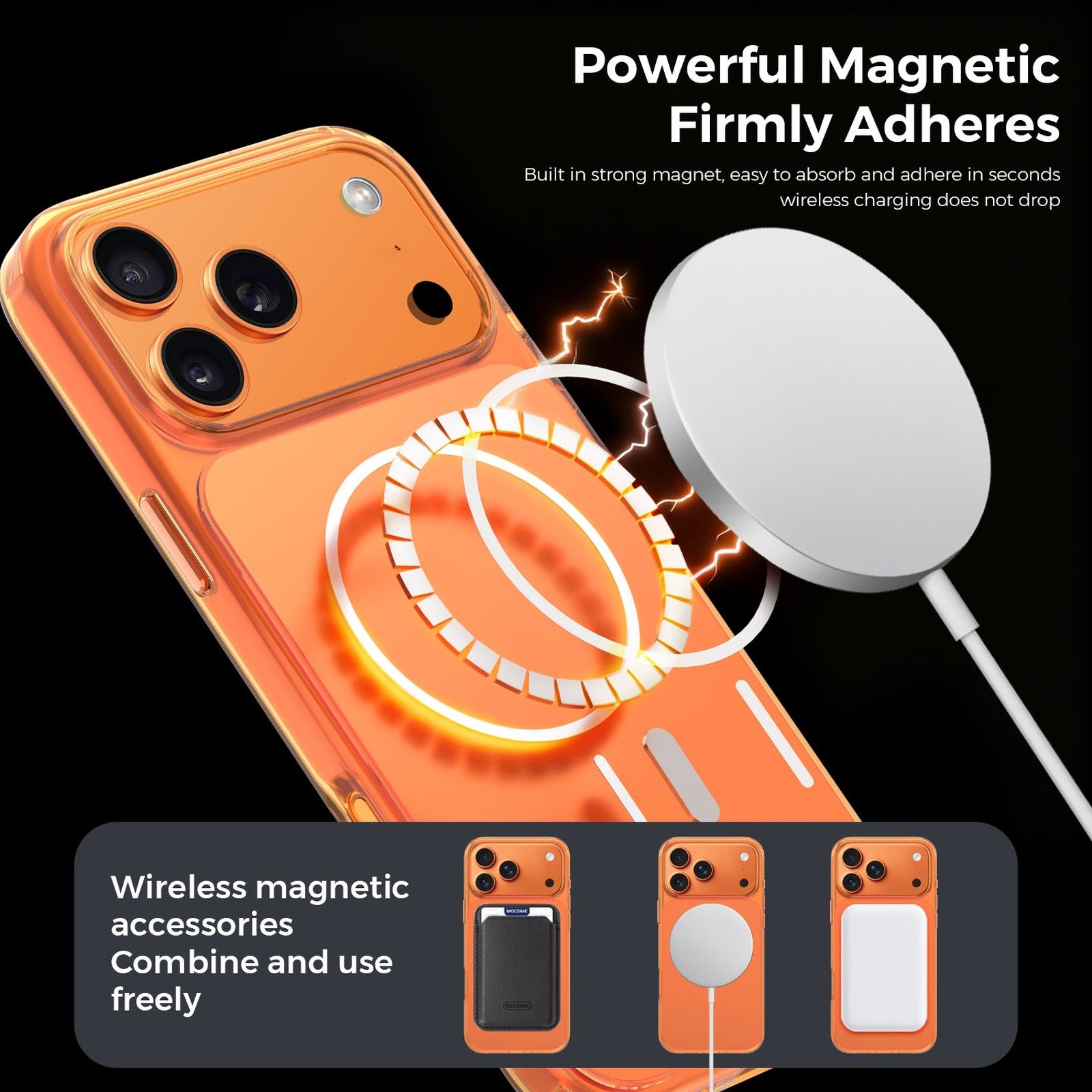 Vantix MagShield Magnetic Case — iPhone 15 Pro, 16 & 17 Series