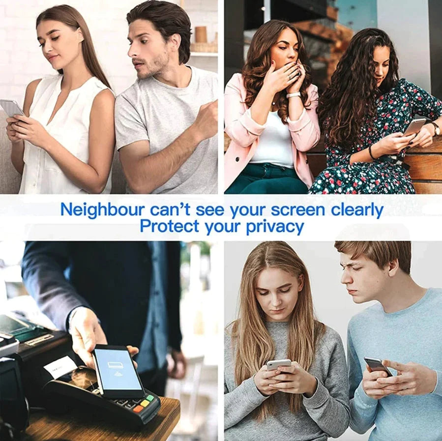 Vantix GlassGuard Privacy 3-Pack — iPhone Series