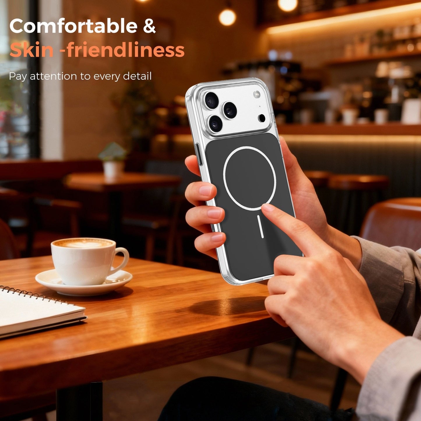 Vantix MagShield Magnetic Case — iPhone 15 Pro, 16 & 17 Series