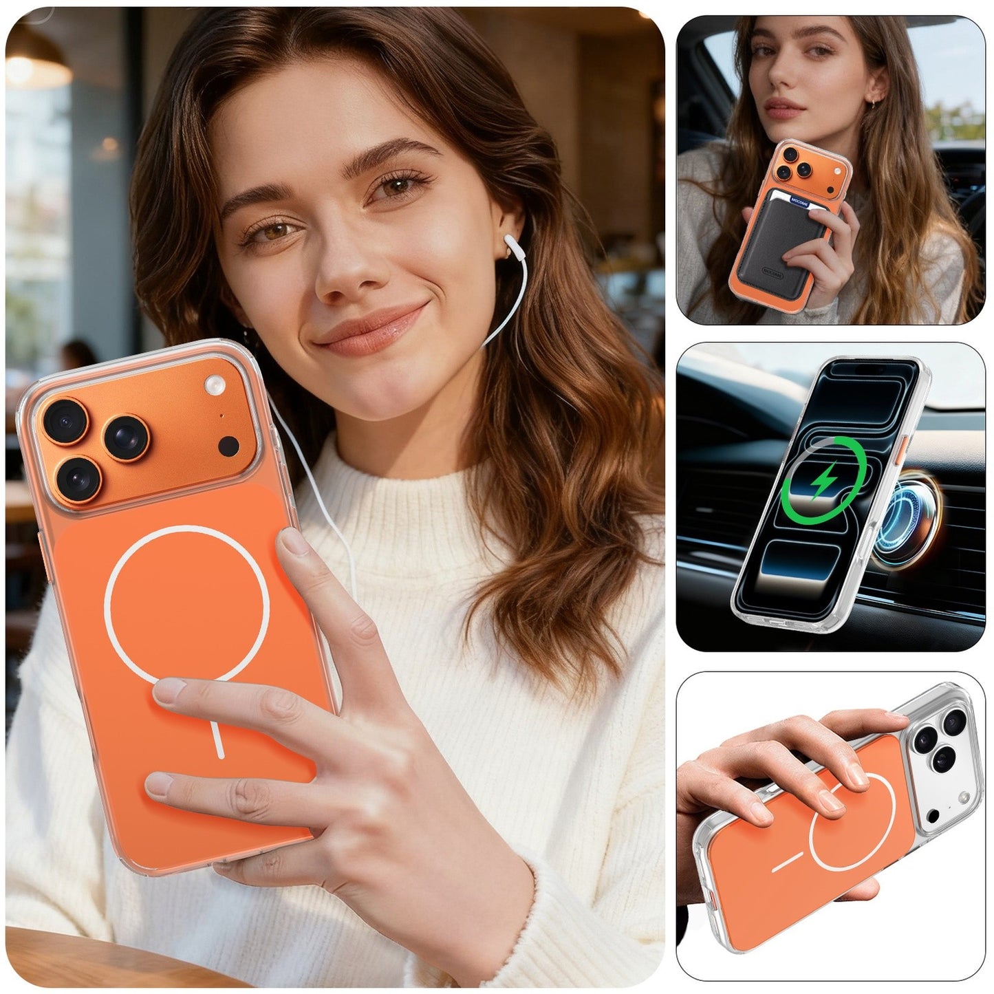 Vantix MagShield Magnetic Case — iPhone 15 Pro, 16 & 17 Series