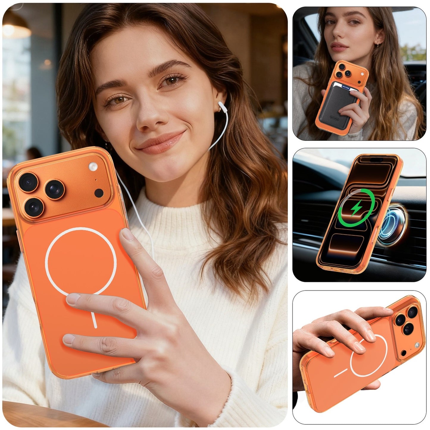 Vantix MagShield Magnetic Case — iPhone 15 Pro, 16 & 17 Series