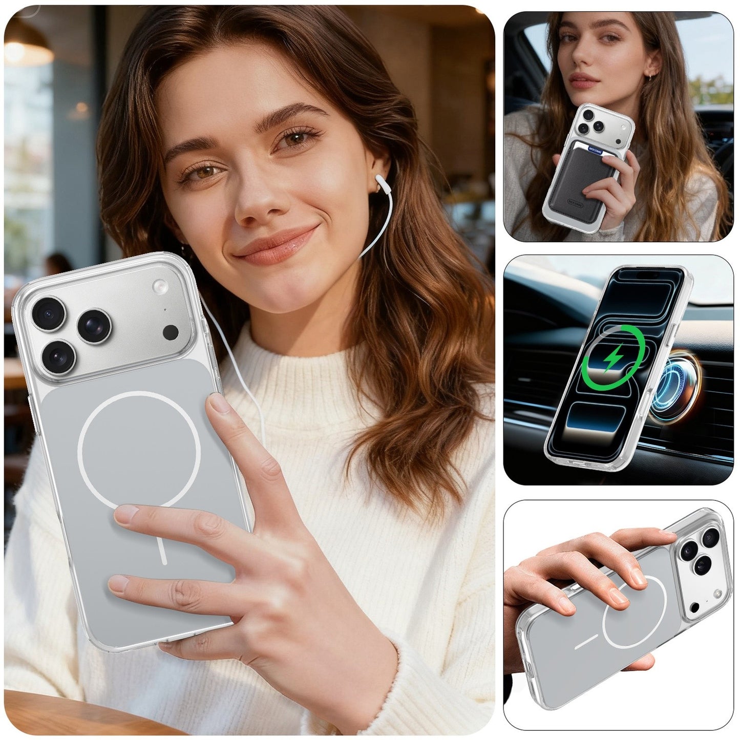 Vantix MagShield Magnetic Case — iPhone 15 Pro, 16 & 17 Series