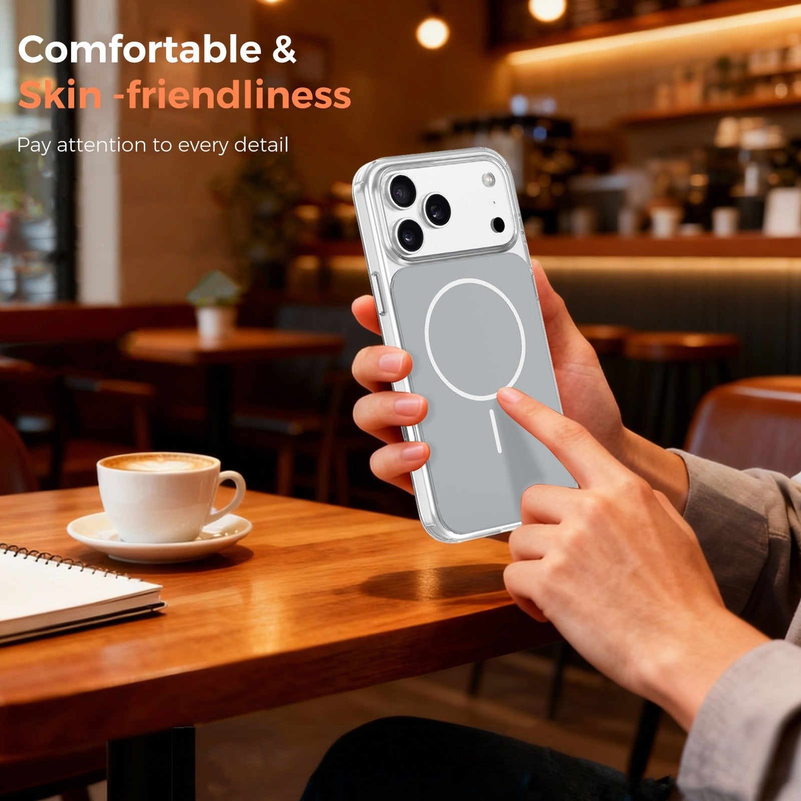Vantix MagShield Magnetic Case — iPhone 15 Pro, 16 & 17 Series