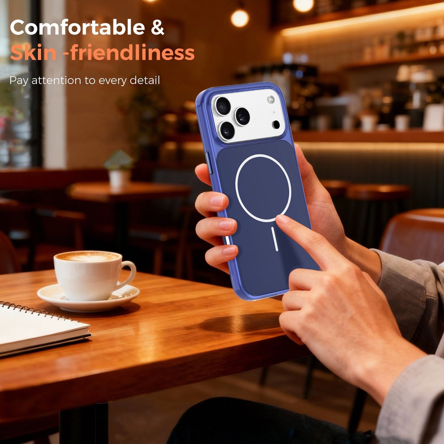 Vantix MagShield Magnetic Case — iPhone 15 Pro, 16 & 17 Series